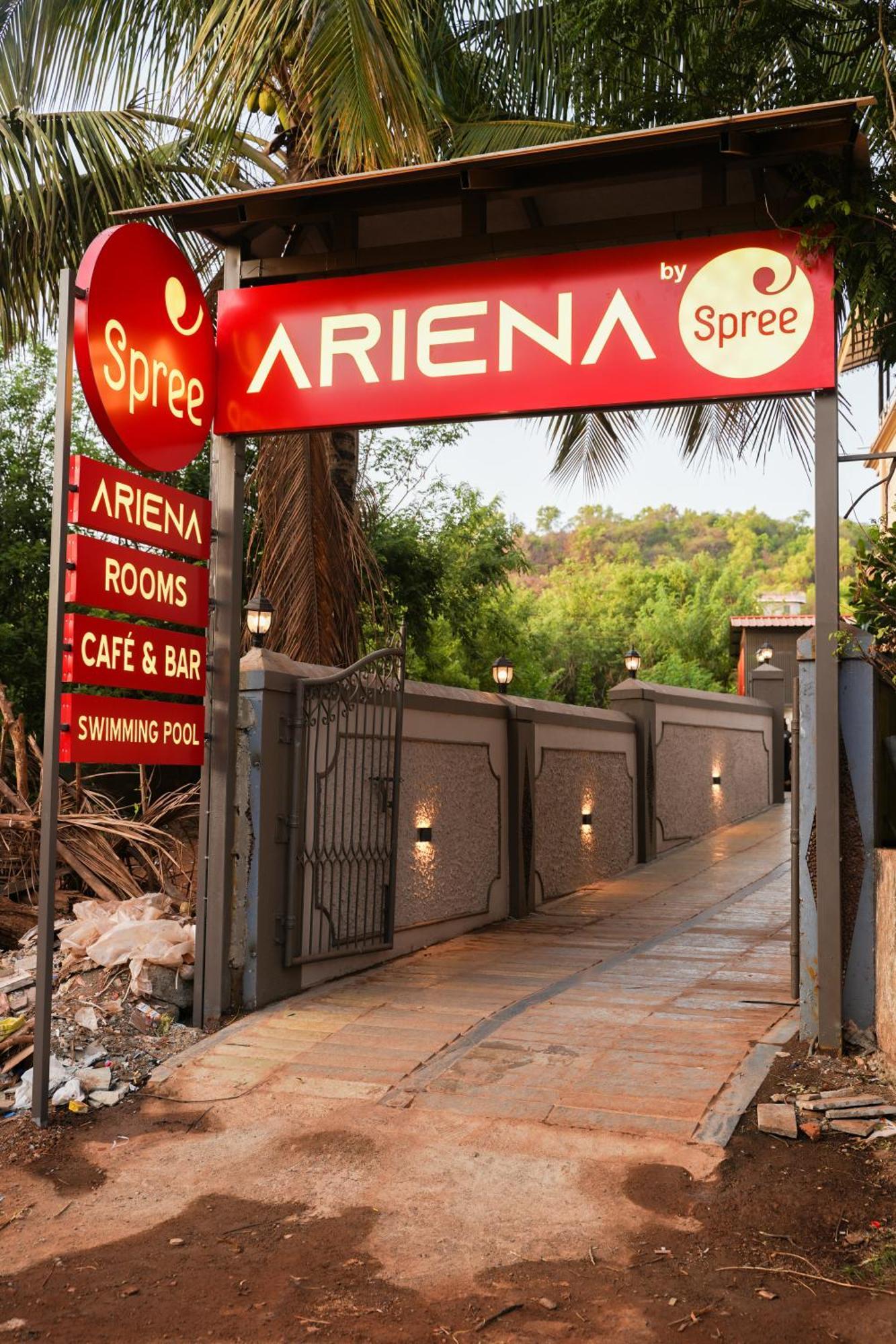 Ariena By Spree Hotels Goa Morjim Bagian luar foto